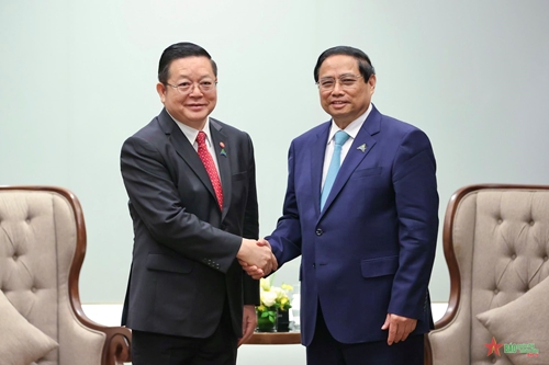 Thủ tướng Phạm Minh Chính tiếp Tổng thư ký ASEAN